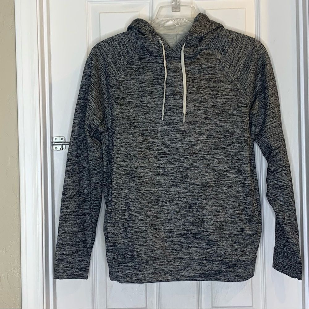 Lululemon City Sweat Pullover Hoodie Fleece Heathered Muslin Size Medium